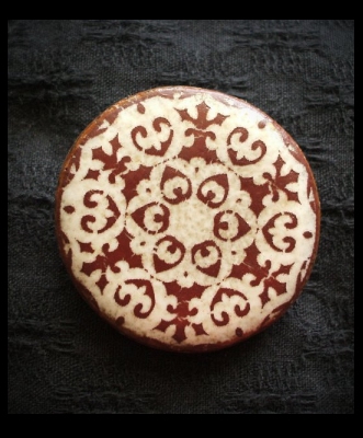 Handmade ceramic buttons, porcelain, recycled glass and metal jewelry.